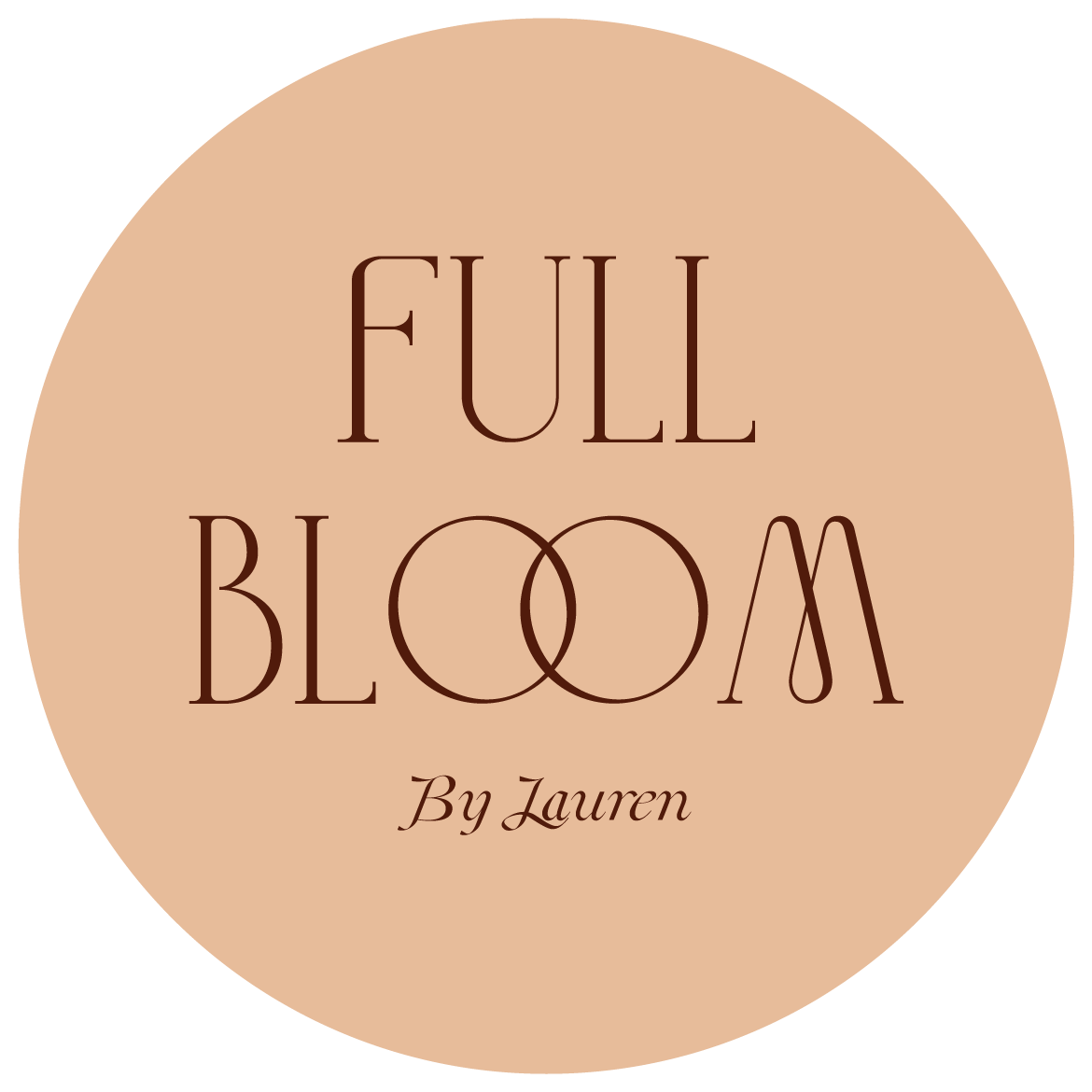 Full Bloom by Lauren logo