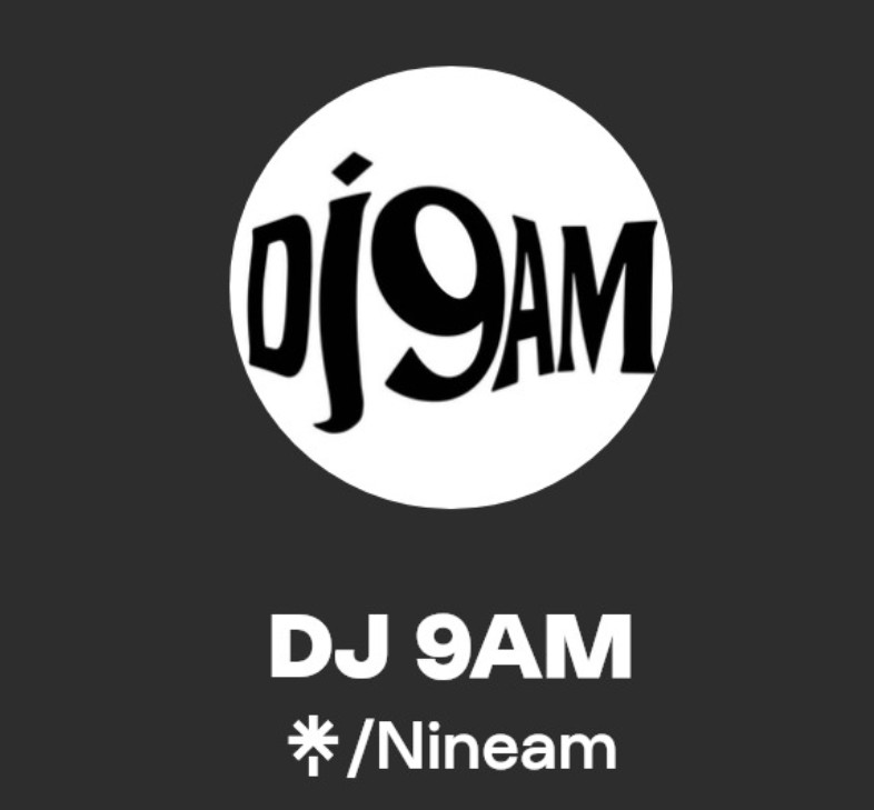 DJ 9AM logo